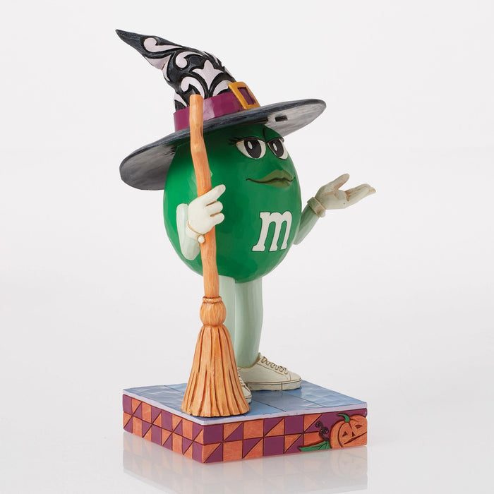 Enesco M&M'S Green Character Witch