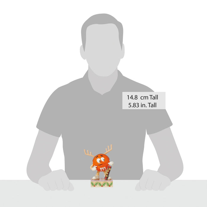 Enesco M&M'S Orange Charact Reindeer