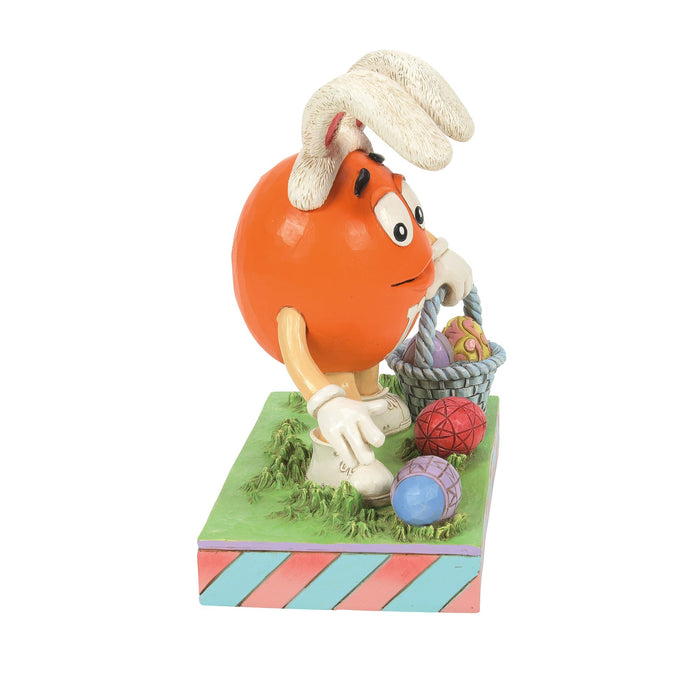 Enesco M&M'S Orange Charact W/Basket