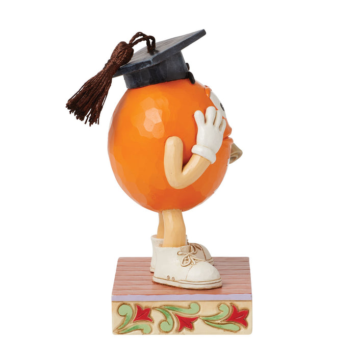 Enesco M&M'S Orange Character Gradutn