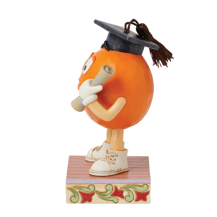 Enesco M&M'S Orange Character Gradutn