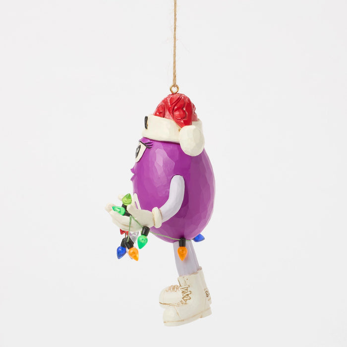 Enesco M&M'S Purple Charac H/O