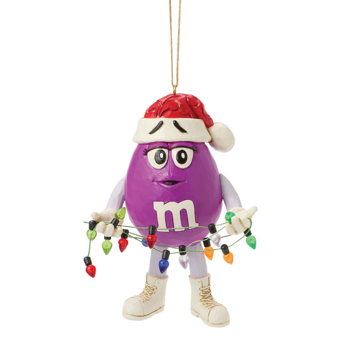 Enesco M&M'S Purple Charac H/O