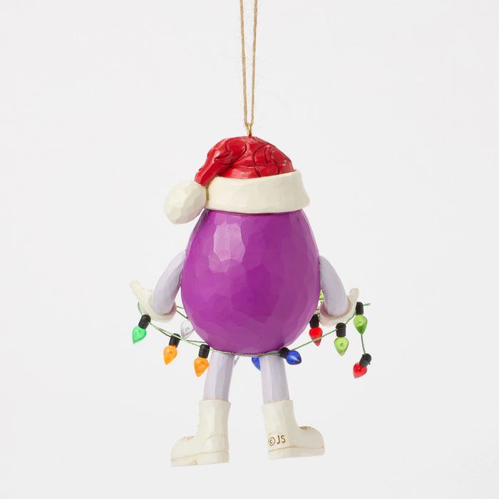 Enesco M&M'S Purple Charac H/O