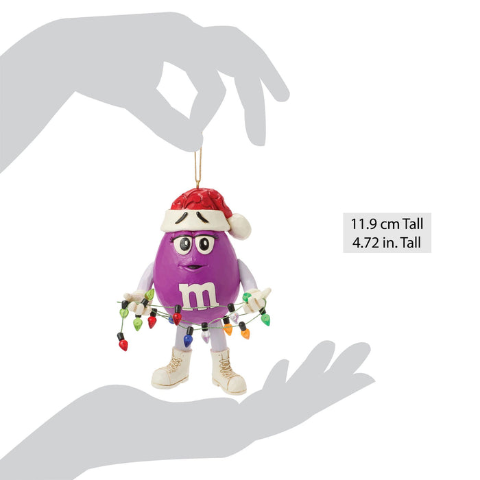 Enesco M&M'S Purple Charac H/O