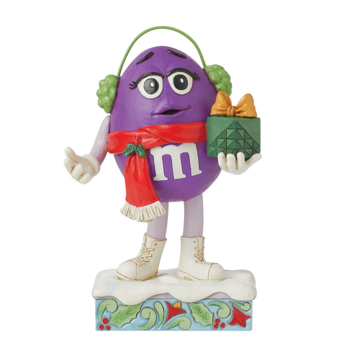 Enesco M&M'S Purple Charact w/ Gift