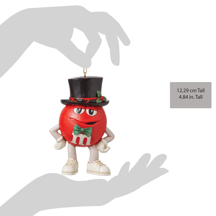 Enesco M&M'S Red Character In Hat H/O