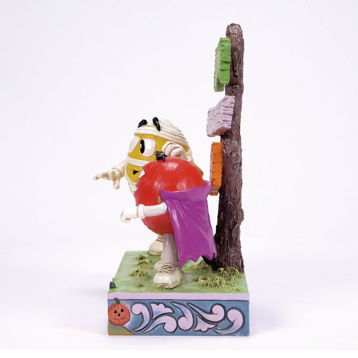 Enesco M&M'S Red & Yellow Halloween