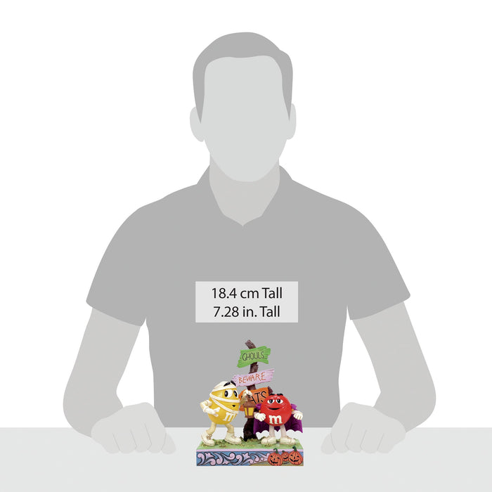 Enesco M&M'S Red & Yellow Halloween