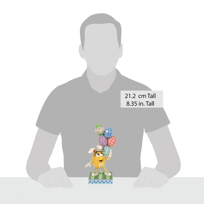 Enesco M&M'S Yellow Character W/Eggs