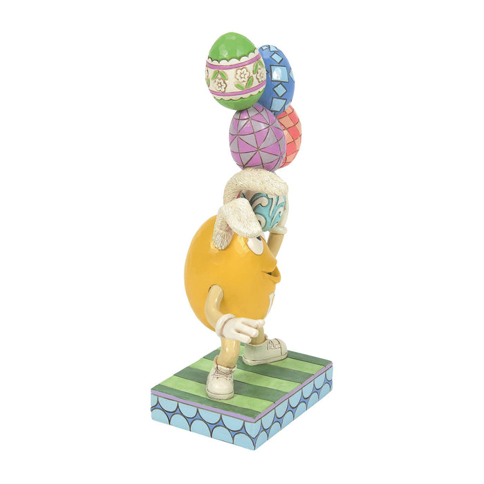 Enesco M&M'S Yellow Character W/Eggs