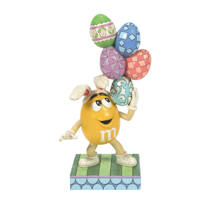 Enesco M&M'S Yellow Character w/Eggs