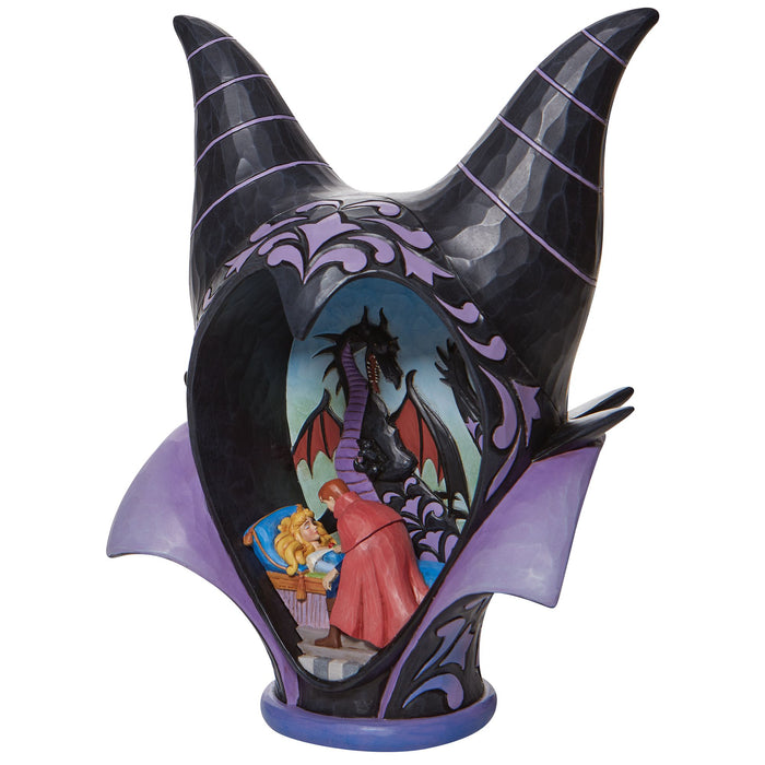 Enesco Maleficent Headdress Scene