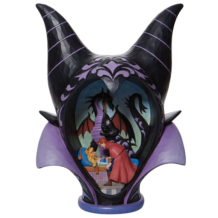 Enesco Maleficent Headdress Scene