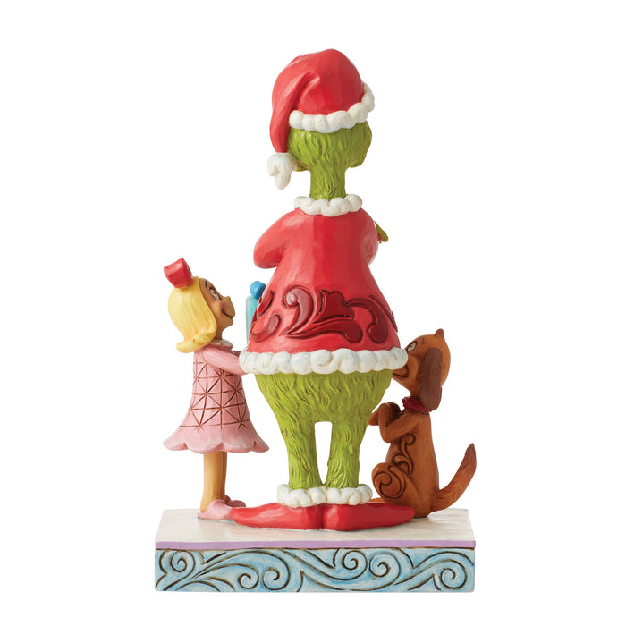 Enesco Max Cindy Giving Gift ToGrinch