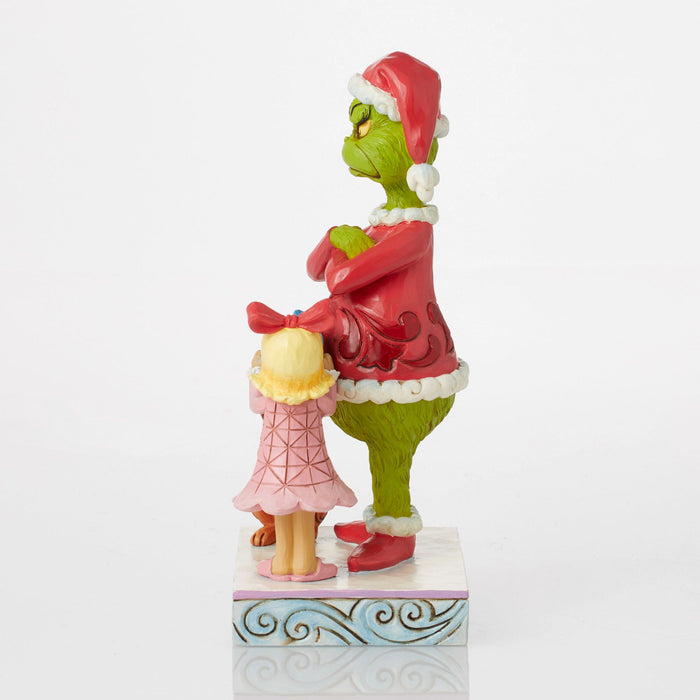Enesco Max Cindy Giving Gift ToGrinch