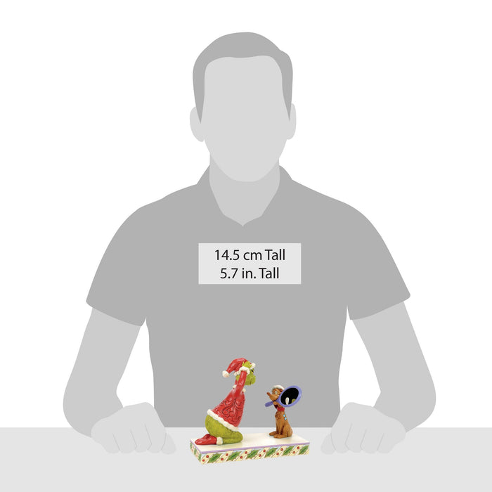 Enesco Max Holding Mirror For Grinch