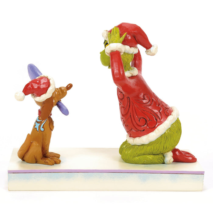 Enesco Max Holding Mirror For Grinch
