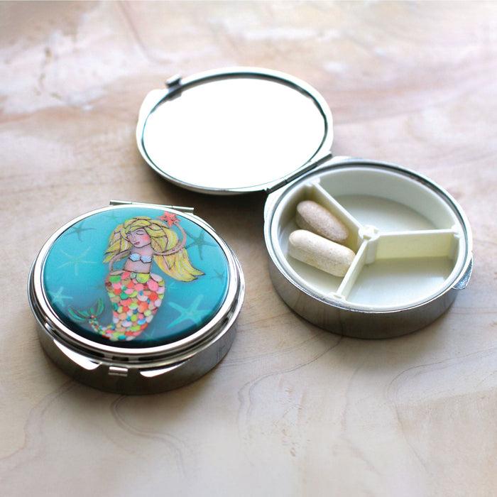 Enesco Mermaid Pill Box