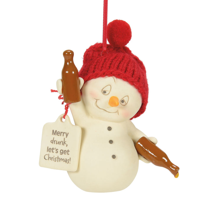 Enesco Merry Drunk Christmas ornament