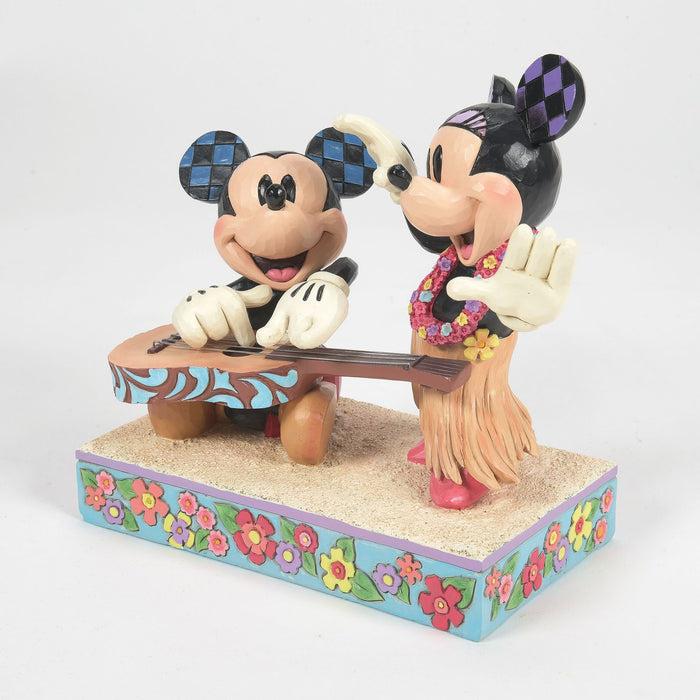 Enesco Mickey And Minnie Hawaii
