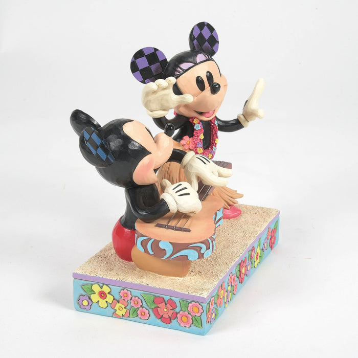 Enesco Mickey And Minnie Hawaii