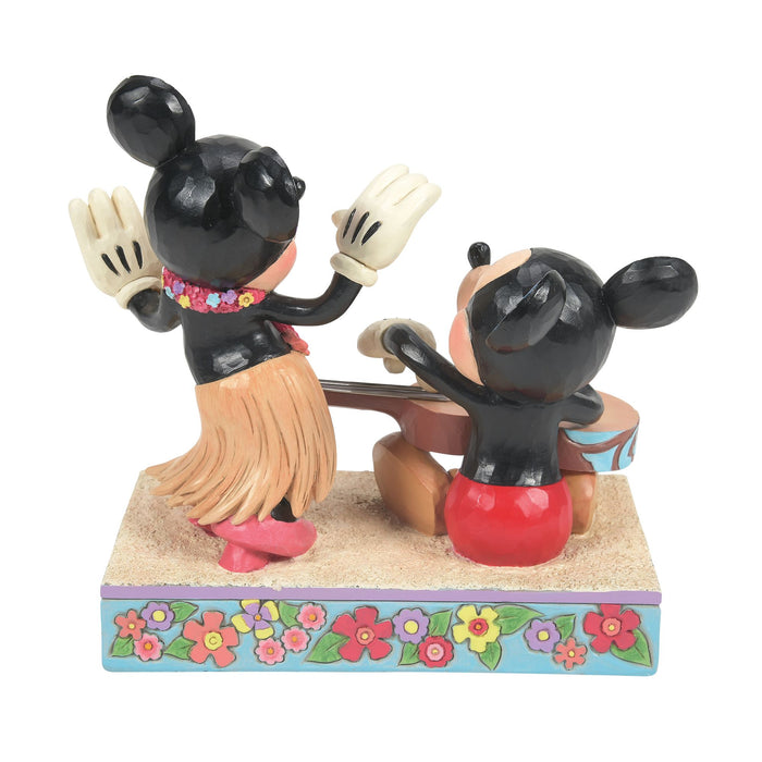 Enesco Mickey And Minnie Hawaii