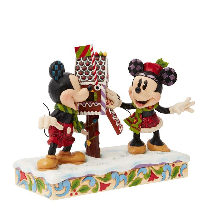Enesco Mickey And Minnie Letters