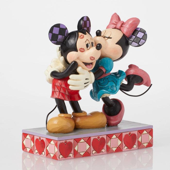 Enesco Mickey And Minnie Love Kisses