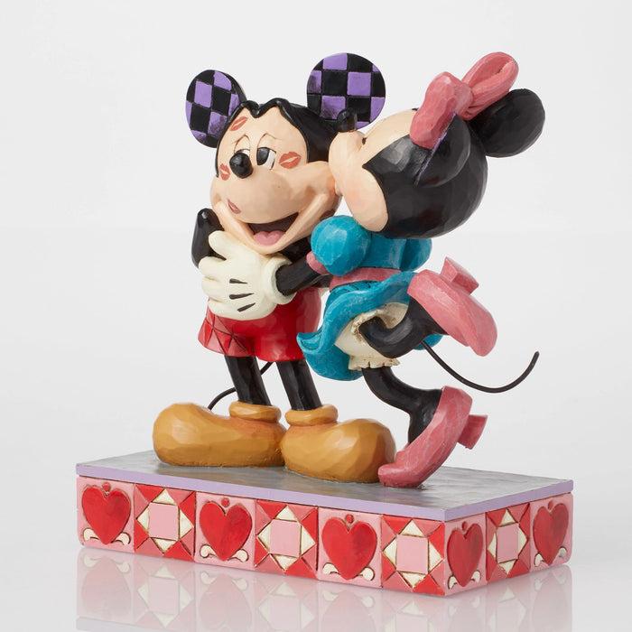 Enesco Mickey And Minnie Love Kisses