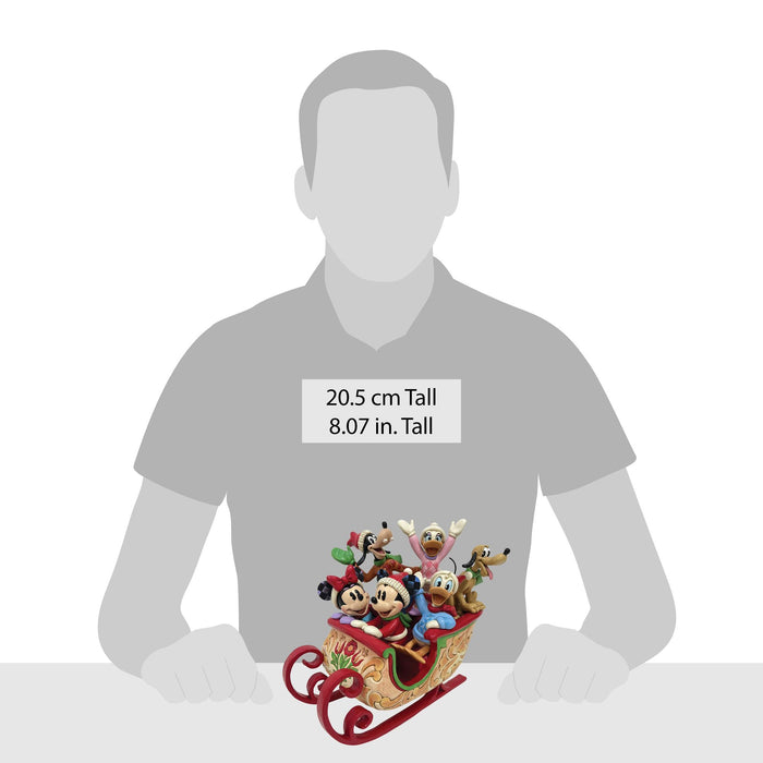 Enesco Mickey & Friends Sleigh