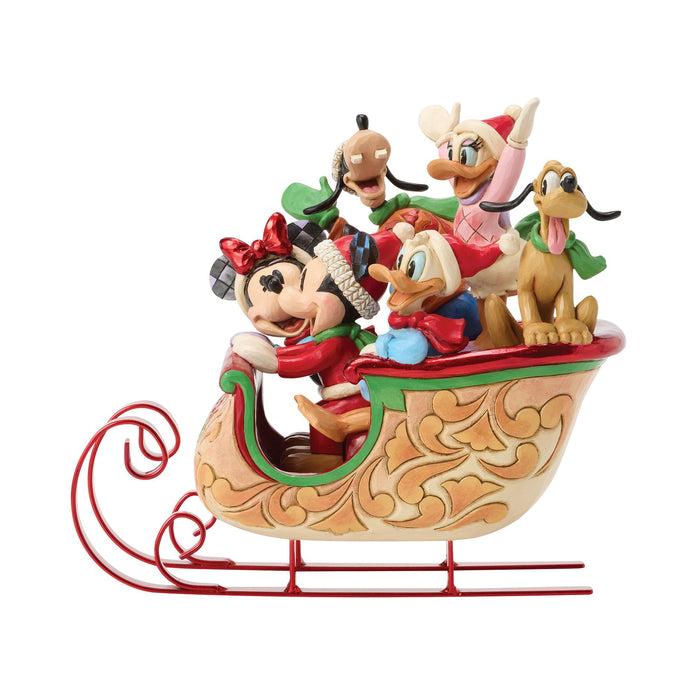 Enesco Mickey & Friends Sleigh