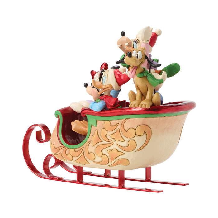Enesco Mickey & Friends Sleigh