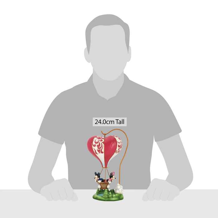 Enesco Mickey & Minnie Heart-Air Ball