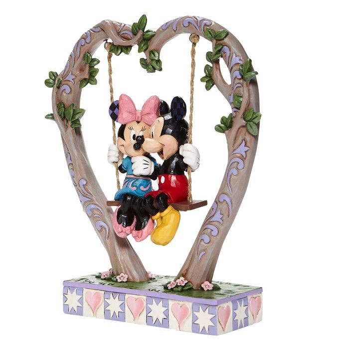 Enesco Mickey & Minnie On Swing