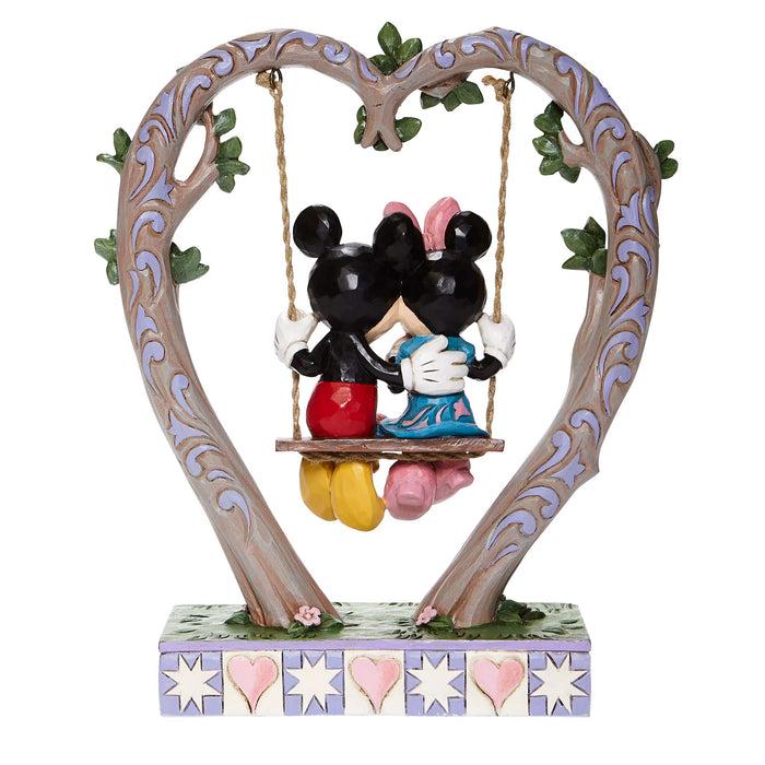 Enesco Mickey & Minnie On Swing