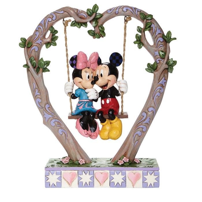Enesco Mickey & Minnie on Swing