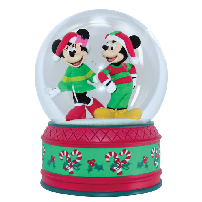 Enesco Mickey & Minnie Waterball