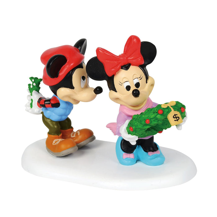 Enesco Mickey's Mistletoe Surprise