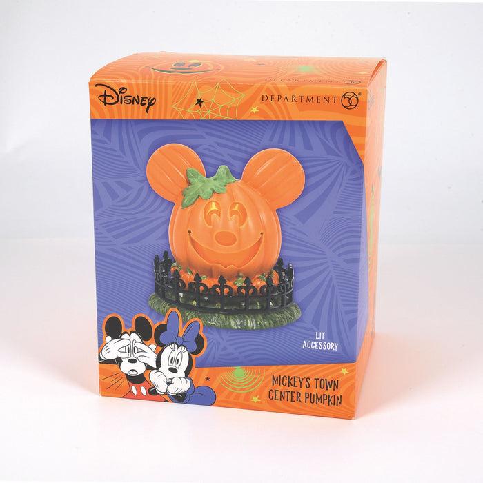 Enesco Mickey's Town Center Pumpkin