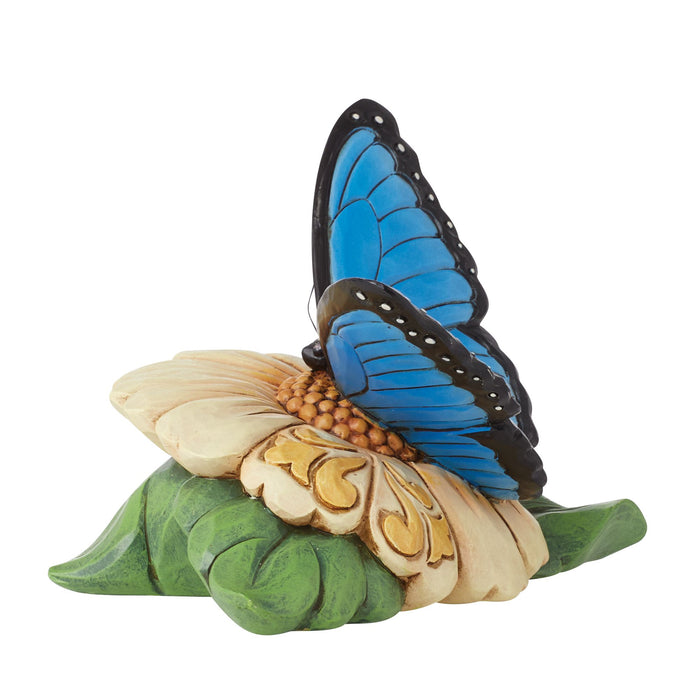 Enesco Mini Blue Morpho Butterfly Fig