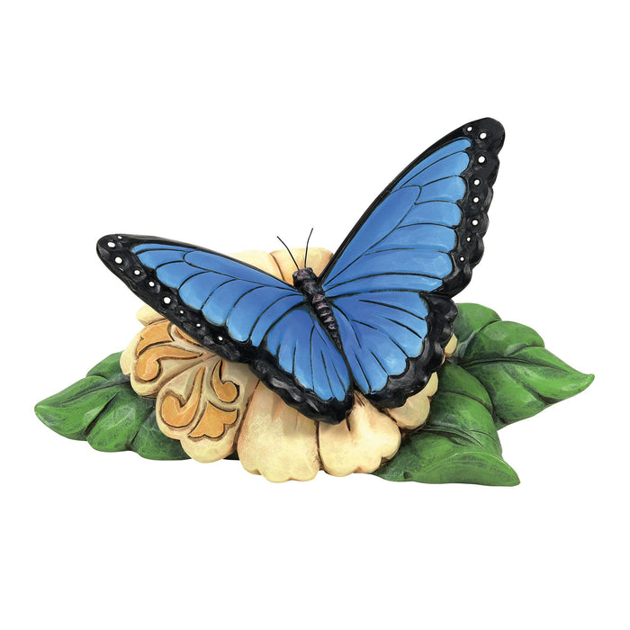 Enesco Mini Blue Morpho Butterfly Fig