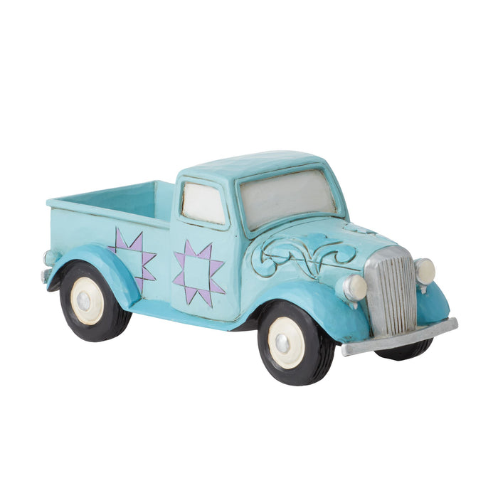 Enesco Mini Blue Pickup Truck