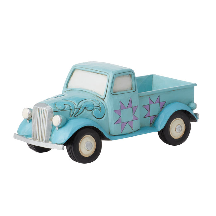 Enesco Mini Blue Pickup Truck