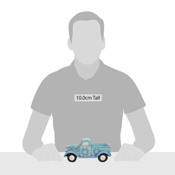 Enesco Mini Blue Pickup Truck