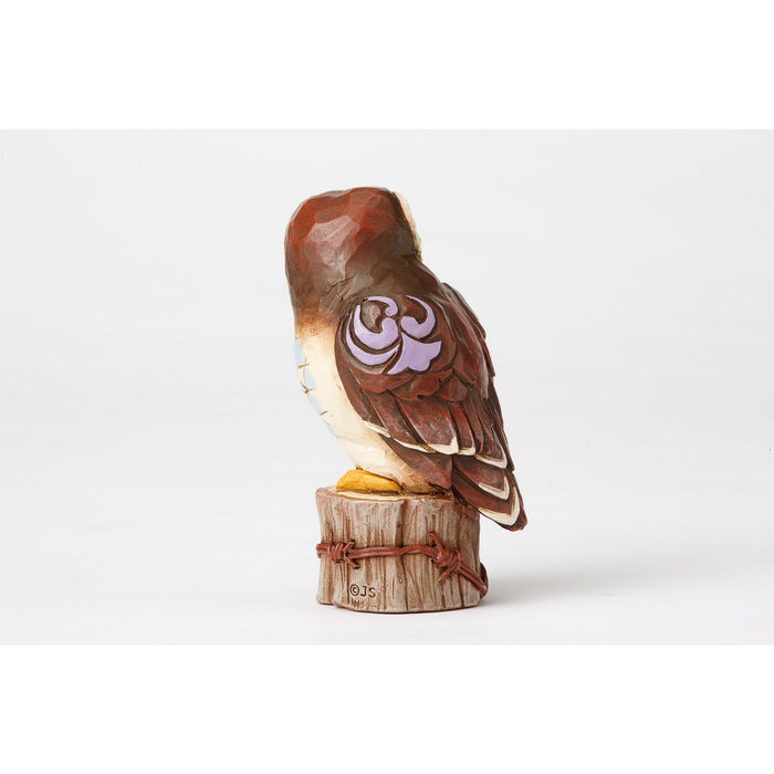 Enesco Mini Owl On Tree Stump