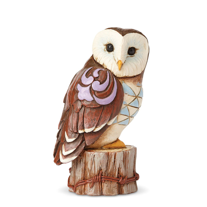 Enesco Mini Owl on Tree Stump