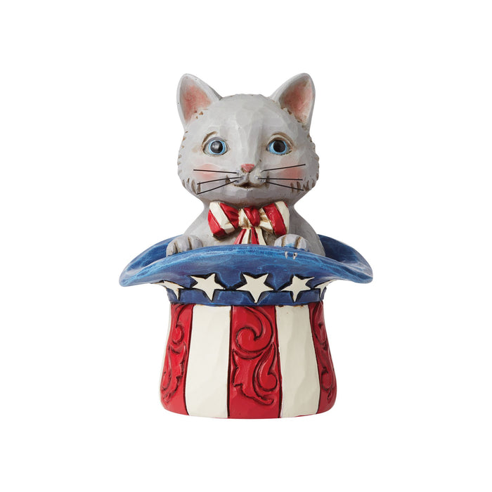 Enesco MIni Patriotic Kitten