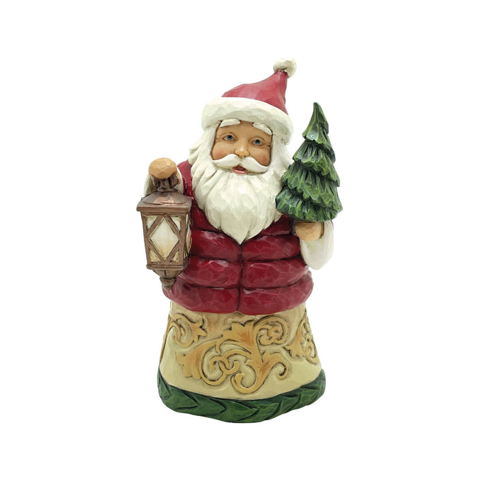 Enesco Mini Santa with Puffy Coat Fig