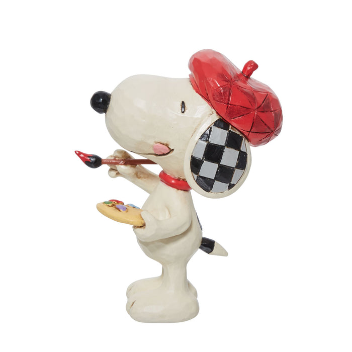 Enesco Mini Snoopy Artist